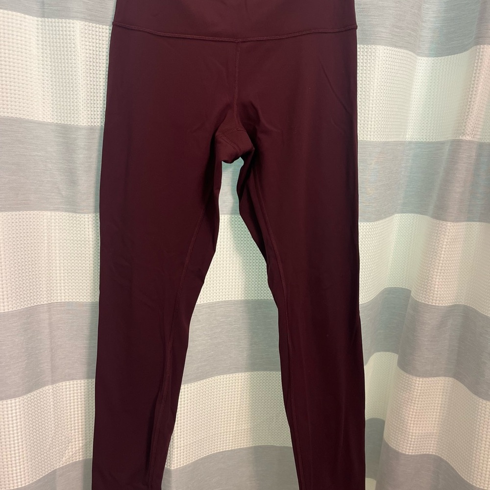 Eggplant color Lululemon Leggings